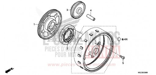 STARTING CLUTCH CBR500RAD de 2013